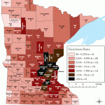 2008 Minnesota Foreclosures by County