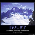 Doubt - A Despair Demotivator