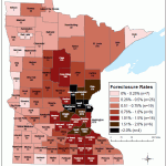 2011 Minnesota Sheriff Sales Map