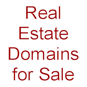 Real estate related domains for sale