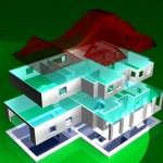 3D Model of House Plan